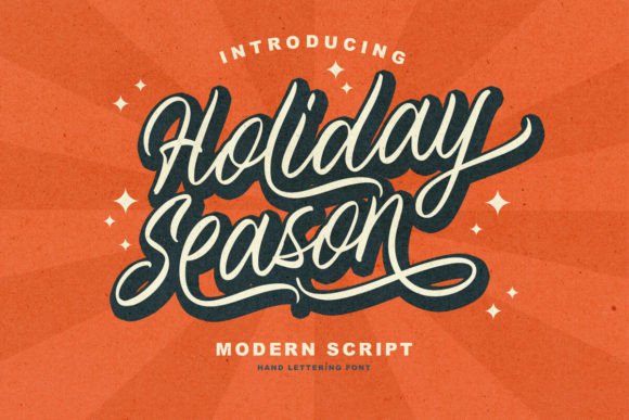 Capturing Festive Charm with the Holiday Season Typeface