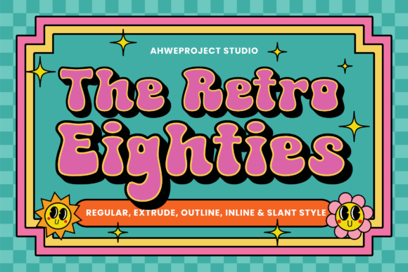 Channeling the '80s: A Guide to The Retro Eighties Font