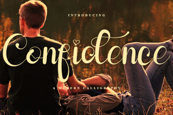 Confidence: The Elegant Script Font for Modern Branding