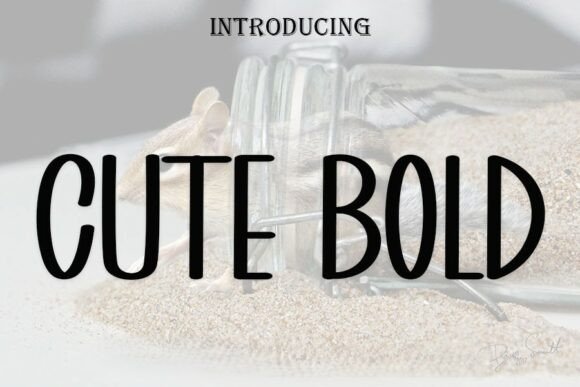 Cute Bold: A Font That Balances Charm and Impact