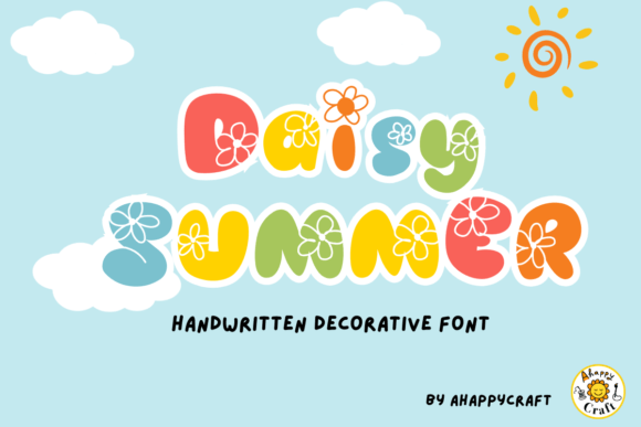 Daisy Summer: Your Go-To Typeface for Warm-Weather Projects