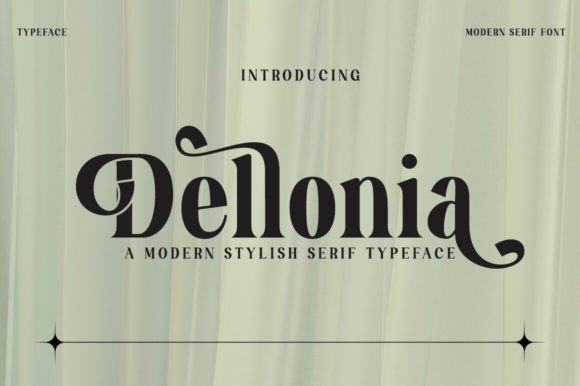 Dellonia: A Fresh Take on Serif Elegance