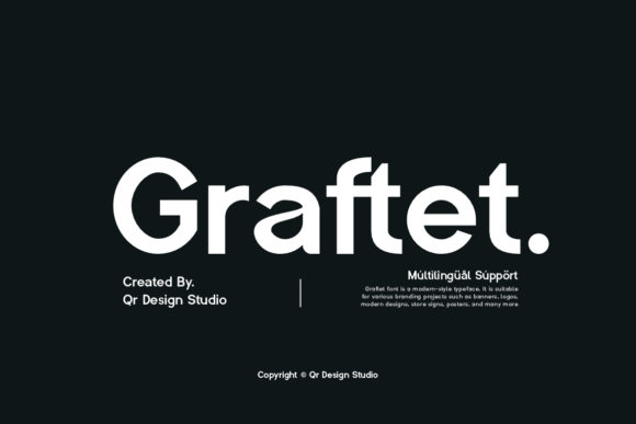 Graftet: A Modern Typeface for Authentic Branding