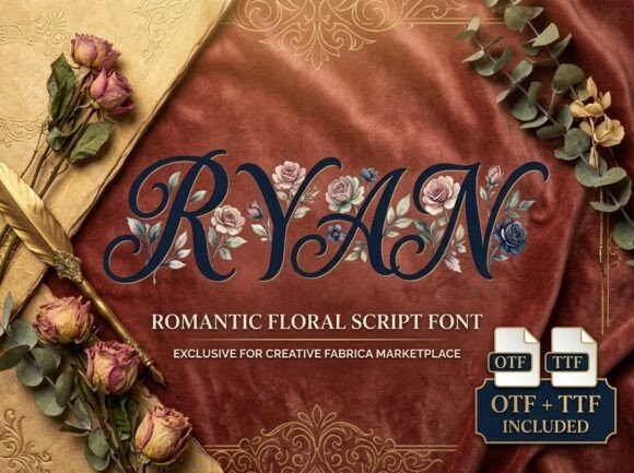 Ryan: The Romantic Script for Timeless Design