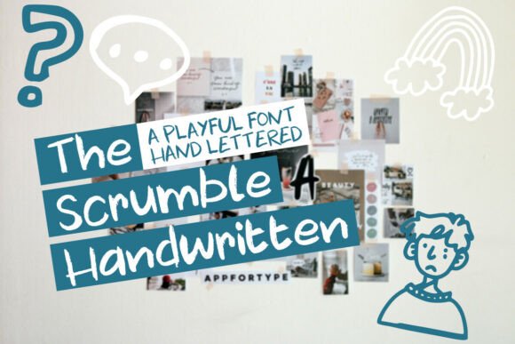 The Scrumble Handwritten: Inject Urban Flair into Your Designs